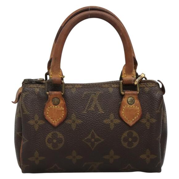 LOUIS VUITTON Monogram Mini Speedy Hand Bag M41534 - Picture 2 of 16